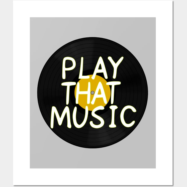 Play That Music Wall Art by DiegoCarvalho